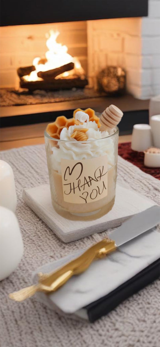 Sweet Honey Comb Candle